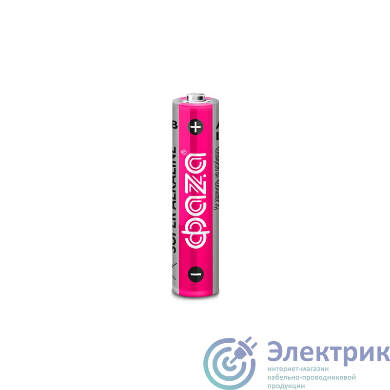 5058200 | Элемент питания алкалиновый AAA/LR03 1.5В Super Alkaline PB-24 (уп.24шт) ФАZА