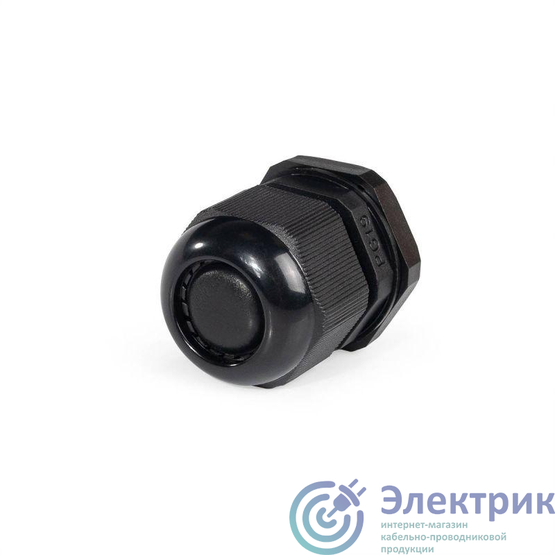 Ввод кабельный пластиковый PG 19 (12-16 мм) черн. (уп.50шт) Fortisflex 88644
