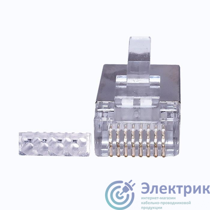 10-0202 | Коннектор 8P8C FTP 6 3U (RJ-45) (уп.100шт) SUPRLAN