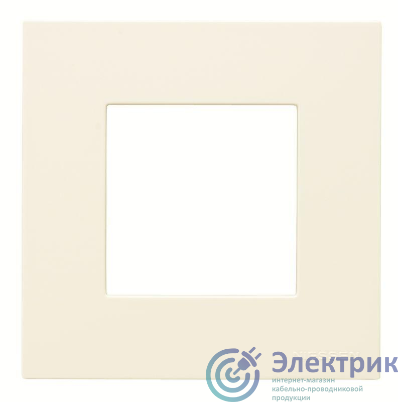 Рамка 1-м 1мод. базовая с суппортом Zenit бел. ABB 2CLA217110N1101