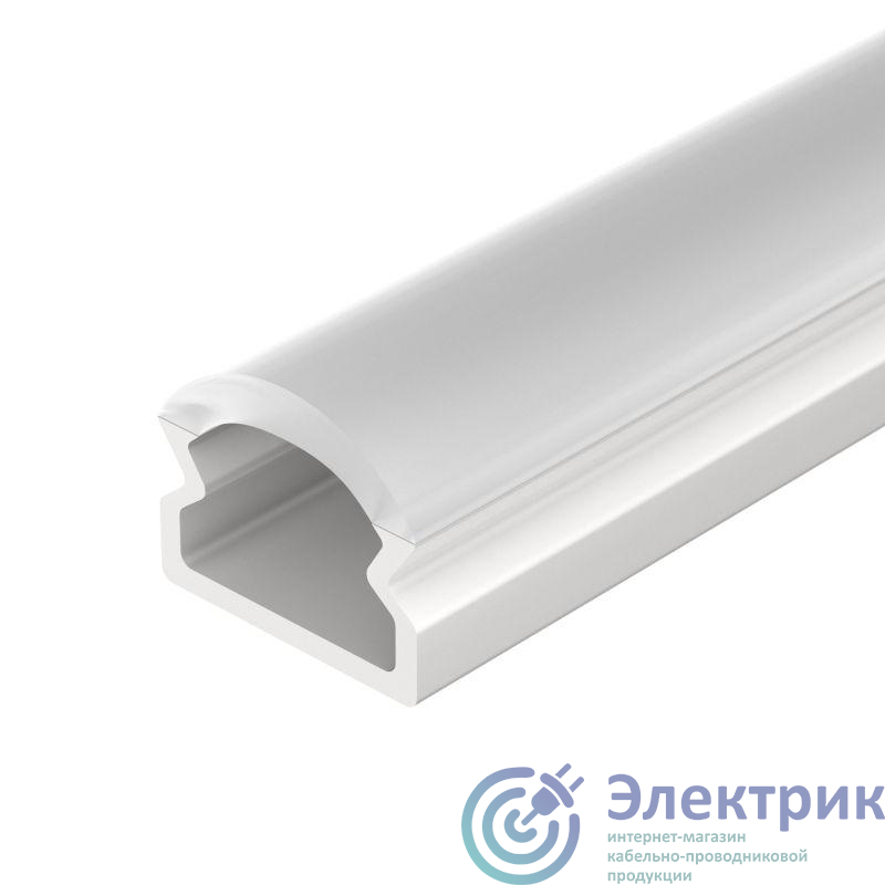 023303 | Профиль WPH-LINE-1210R-2000 OPAL 2м пластик Arlight