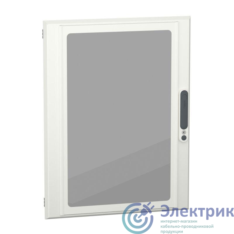 Дверь прозрачная навесного шкафа 15мод. SchE LVS08135