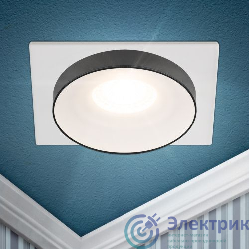 Б0055593 | Светильник декоративный DK96 WH MR16 GU5.3 встраив. бел. ЭРА
