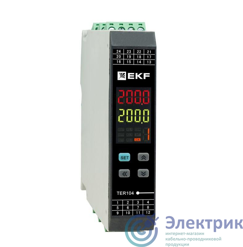 Измеритель-регулятор температуры EKF TER104-D-S-R