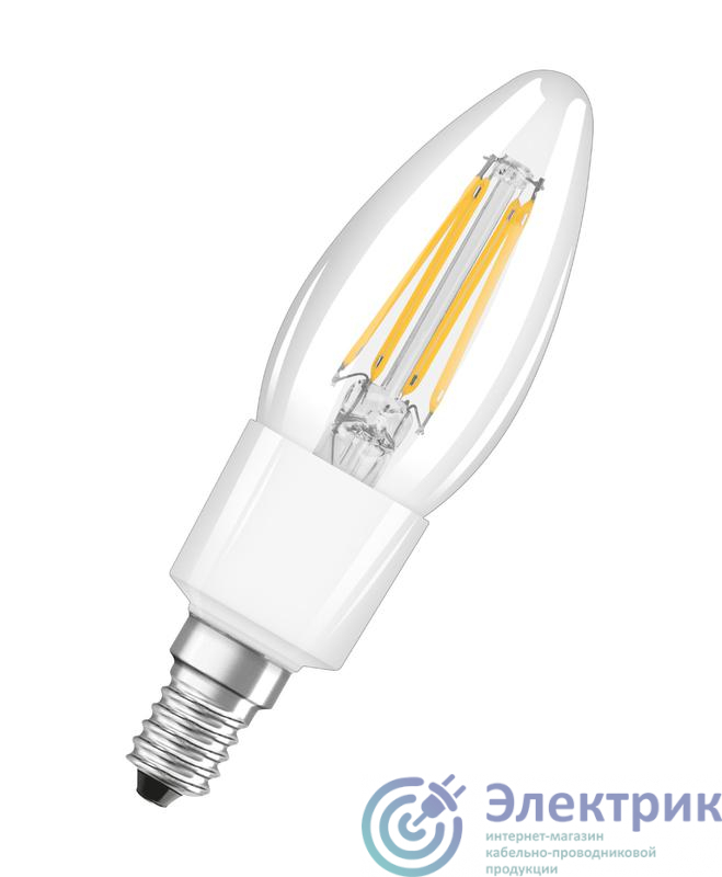 Лампа светодиодная SMART+ Filament Classic Dimmable 40 4Вт/2700К E14 LEDVANCE 4058075486102
