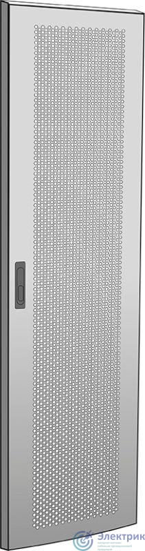 Дверь перфорированная для шкафа LINEA N 28U 600мм сер. ITK LN35-28U6X-DP