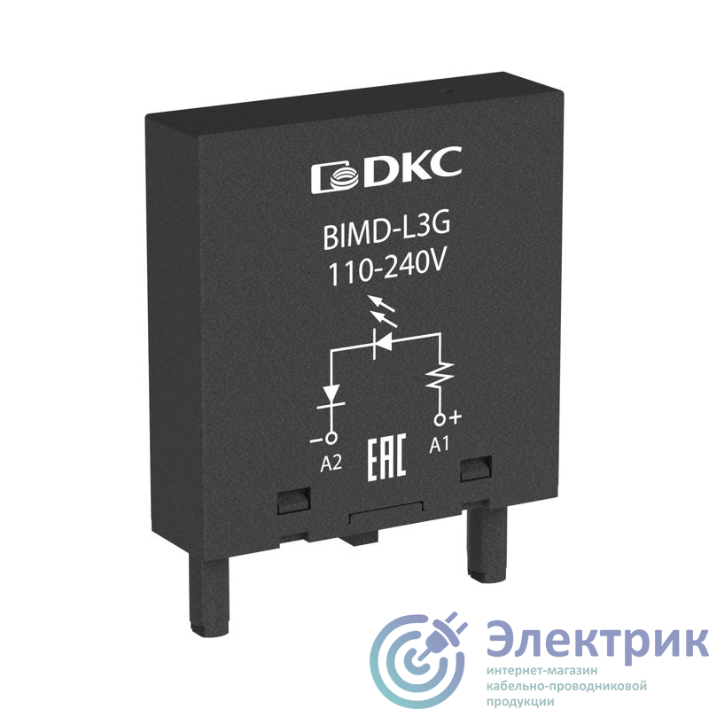 BIMD-V1 | Модуль защиты варистор 24В AC/DC DKC