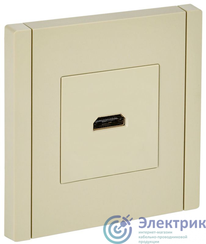 FP-H10-K10 | Розетка HDMI FORTE&PIANO FP440 ваниль IEK 
