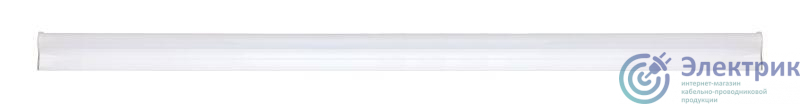 Светильник светодиодный LWL-2013-8CL 8Вт 40LED 4000К IP20 525лм 220В 575мм линейный с сетевым проводом пластик. бел. Ultraflash 12327