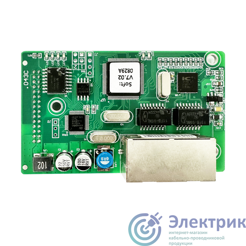 348480 | Плата расширения интерфейса OptiCore A-NET02 КЭАЗ