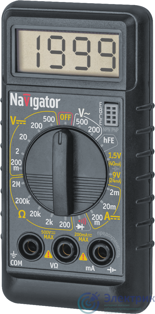 Мультиметр цифровой Navigator NMT-Mm04-182 (M182)