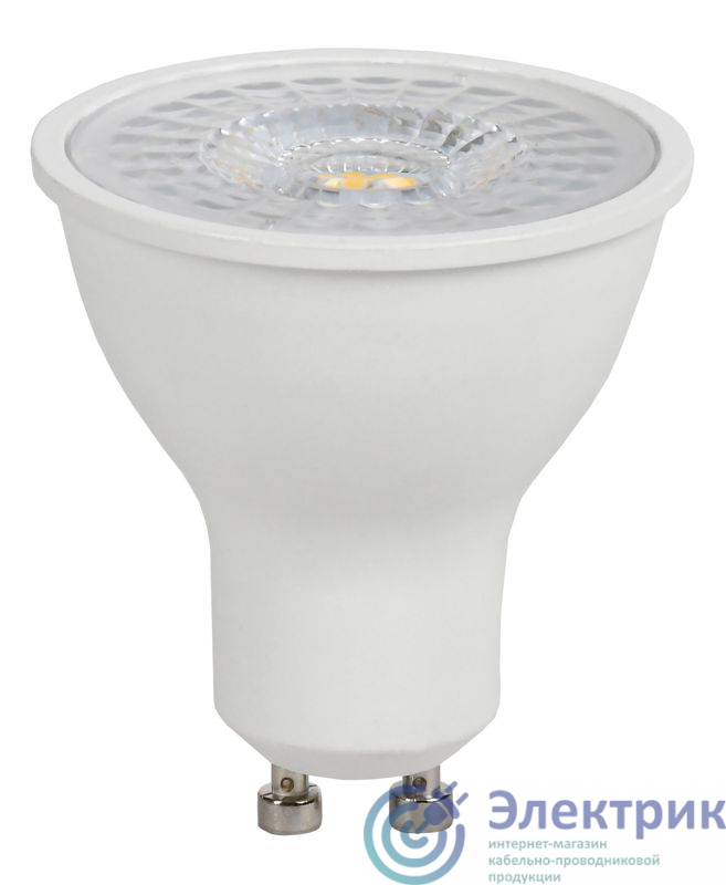 LLE-PAR16L-07-230-40-GU10 | Лампа светодиодная PAR16 Lens 7Вт софит 4000К GU1230В IEK 