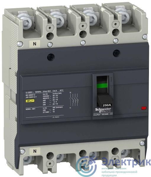 Фото Schneider Electric EZC250N4080