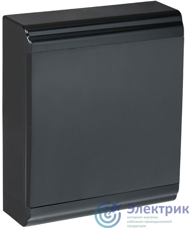 MKP13-N-01-24-41-K02 | Корпус модульный навесной ЩРН-П-24 PRIME IP41 пластик. черн. IEK