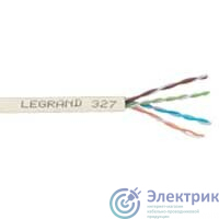 Кабель для локальных сетей - категория 5е - F/UTP - 4 пары - PVC - 305 м | 032753 | Legrand