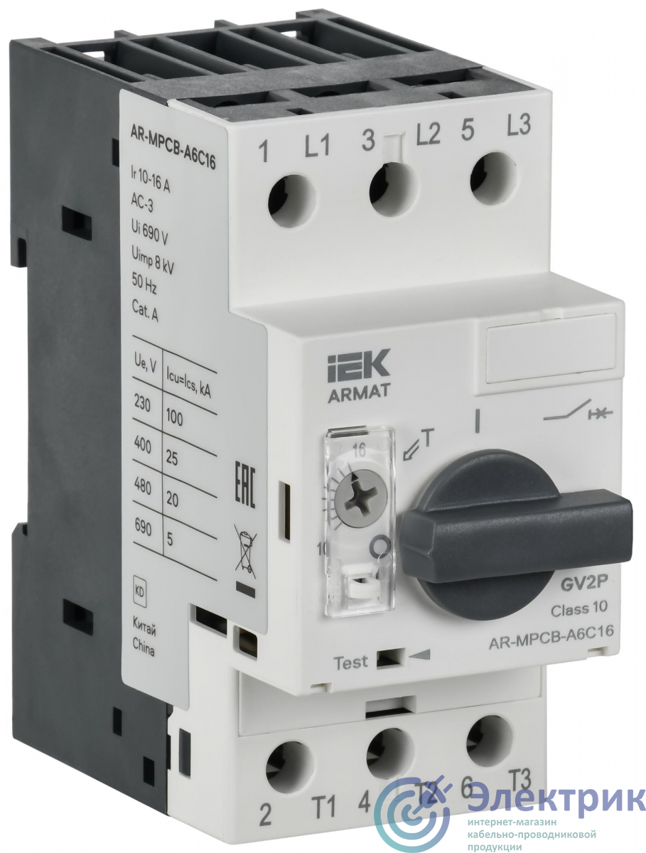 Фото IEK AR-MPCB-A6C16