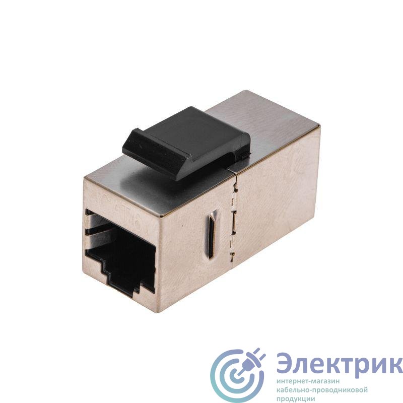 02-0109 | Адаптер проходной Keystone Jack RJ-45(8P8C) FTP кат.6 PRO Rexant