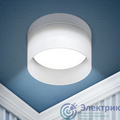 Б0056348 | Светильник точечный DK98 WH GX53 встраив. бел. матов. ЭРА