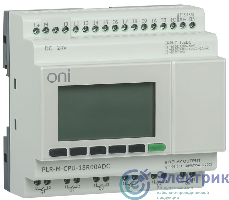 Фото ONI PLR-M-CPU-18R00ADC