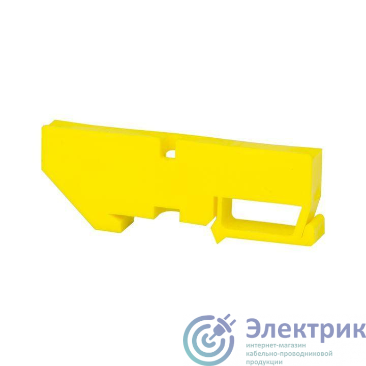 Изолятор на DIN-рейку желт. PROxima EKF ak-1-4-y
