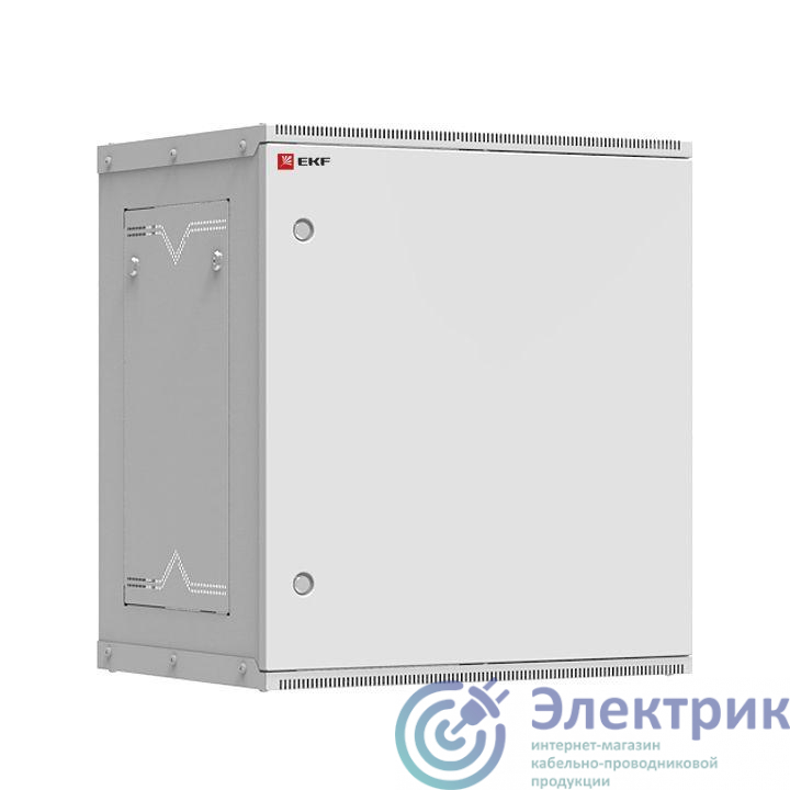 Шкаф телекоммуникационный Astra A 12U 600х650 настенный разборный дверь металл PROxima EKF ITB12M650D