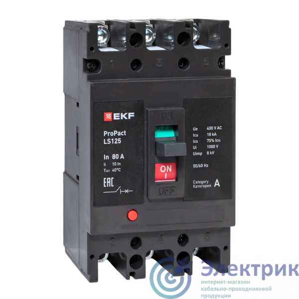 Фото EKF mccb-125-18-3-80-ls