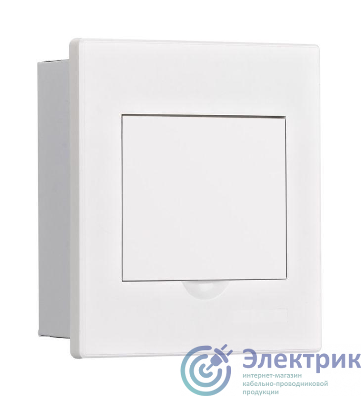 31100DEK | Корпус встраиваемый дв. 1 ряд 4 мод. IP41 ЩРВ-М бел. DEKraft