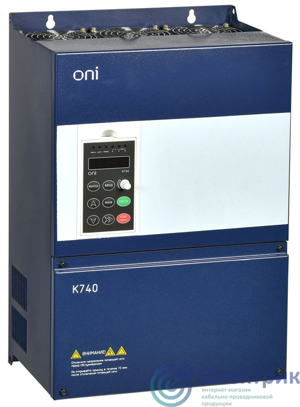 K740-33-30G37PMZ | Преобразователь частоты K740 380В 3Ф 30-37кВт 60-75А энкодер Profibus ONI