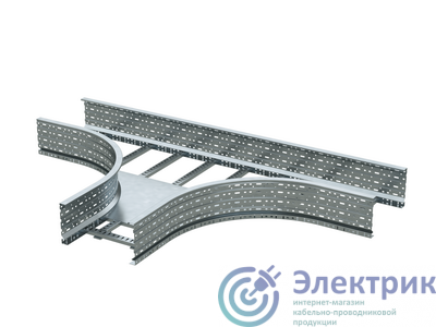 Ответвитель для лестн. лотка Т-образ. 200х200 цинк-ламель DKC ULT622ZL