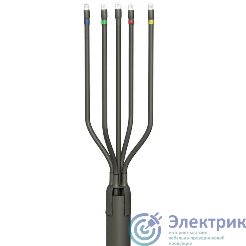 Муфта кабельная концевая универсальная 1кВ 4 ПКВ(Н)Тп-1 (16-25) нг-Ls с наконечн. (пластик/ЭПР без брони) ЗЭТАРУС zeta23311