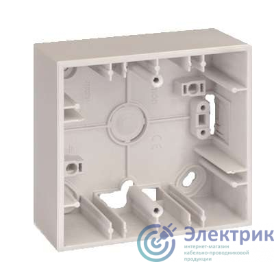 2700752-030 | Коробка 2 поста ОП Simon27 86х164х37мм бел. 2700752-30