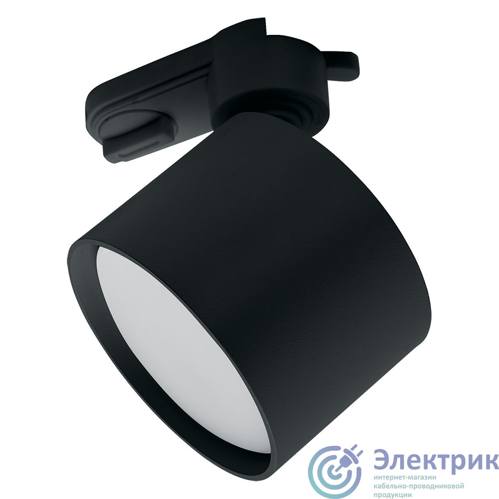 AL159 41367 | Светильник трековый на шинопровод ДПО-15w GX53 без лампы IP40 черный FERON