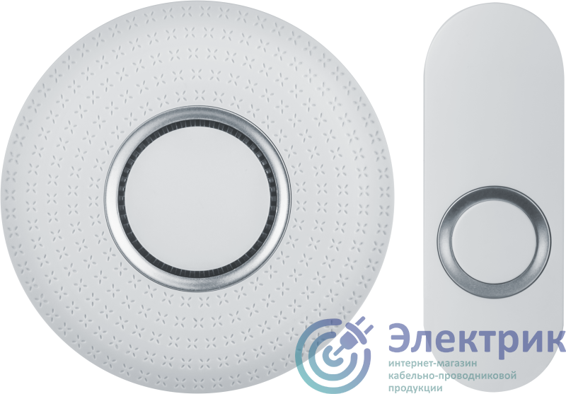95222 | Звонок электрический 95 222 NDB-D-AC14-B-WН NAVIGATOR