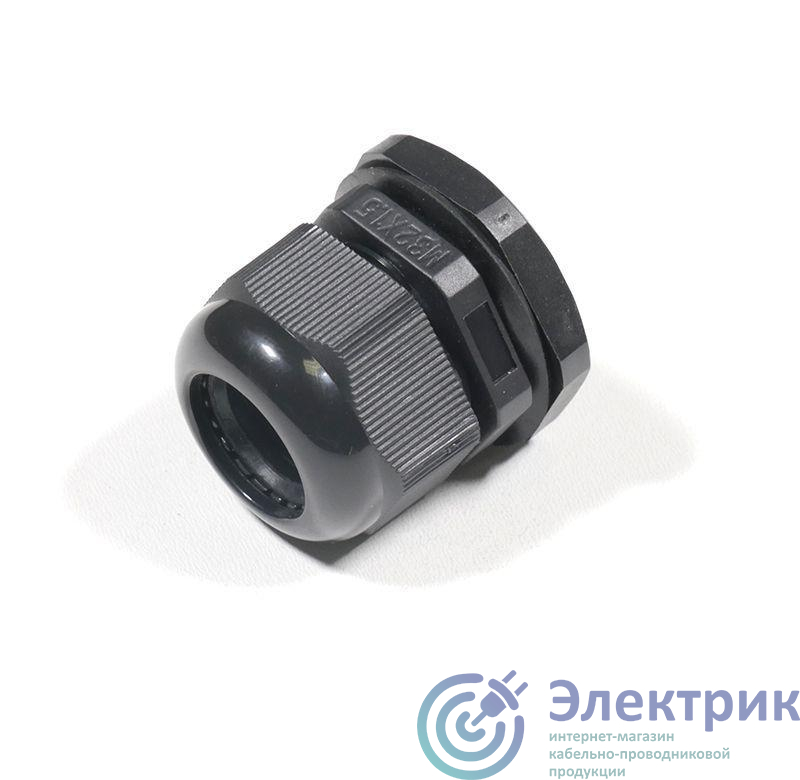 Сальник MG 32 IP68 d кабеля 16-21мм пластик. черн. ГОФРОМАТИК/ЗЭТАРУС zeta30874