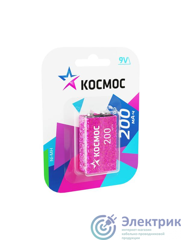 Фото КОСМОС KOCNI-MH6F22(200mAh)