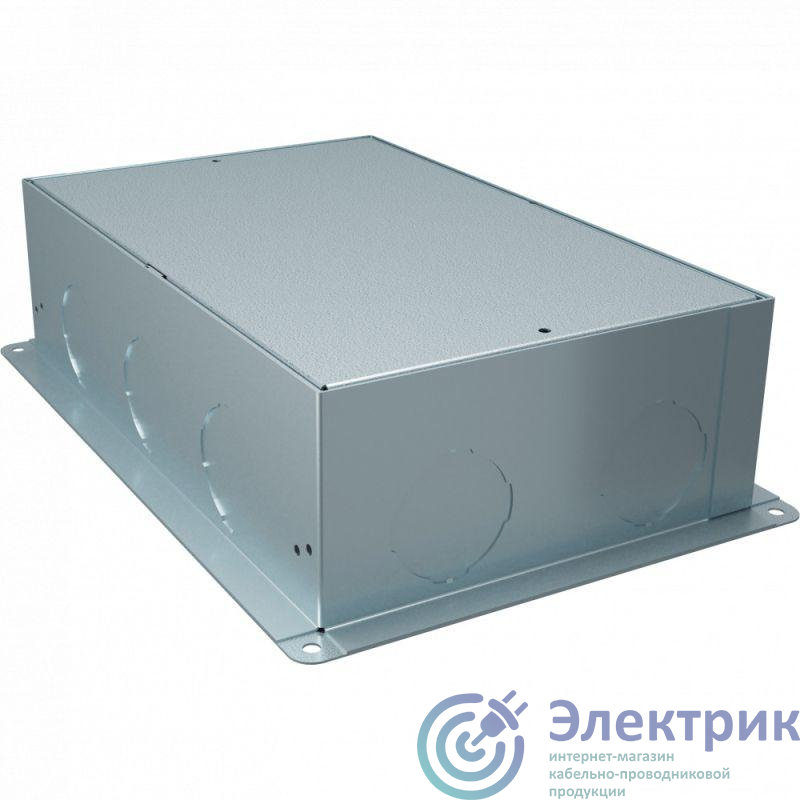Коробка US+ установочная металлическая в бетон для лючков размером XL SchE INS52003