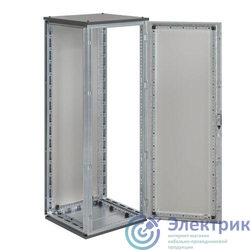 Шкаф напольный CQE ЭМС с дверью и задней панелью ВхШхГ 2000х600х800мм DKC R5CQEMC2068