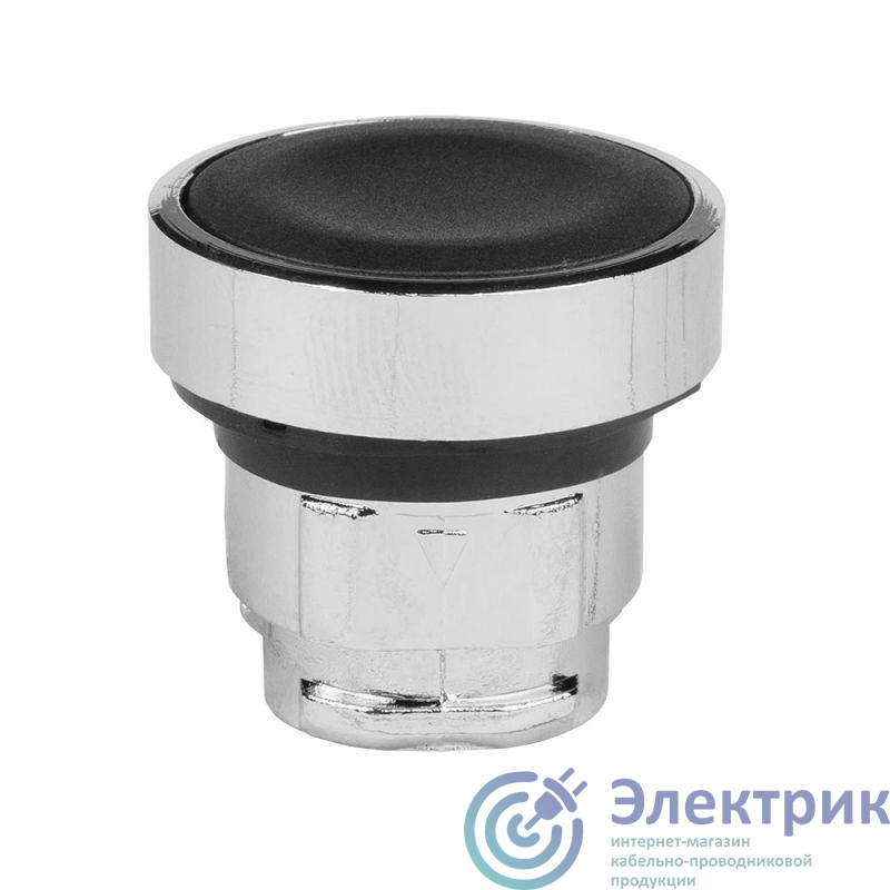 Головка кнопки OptiSignal D22 A4-P-2 черн. металл ZB4BA2 КЭАЗ 332213