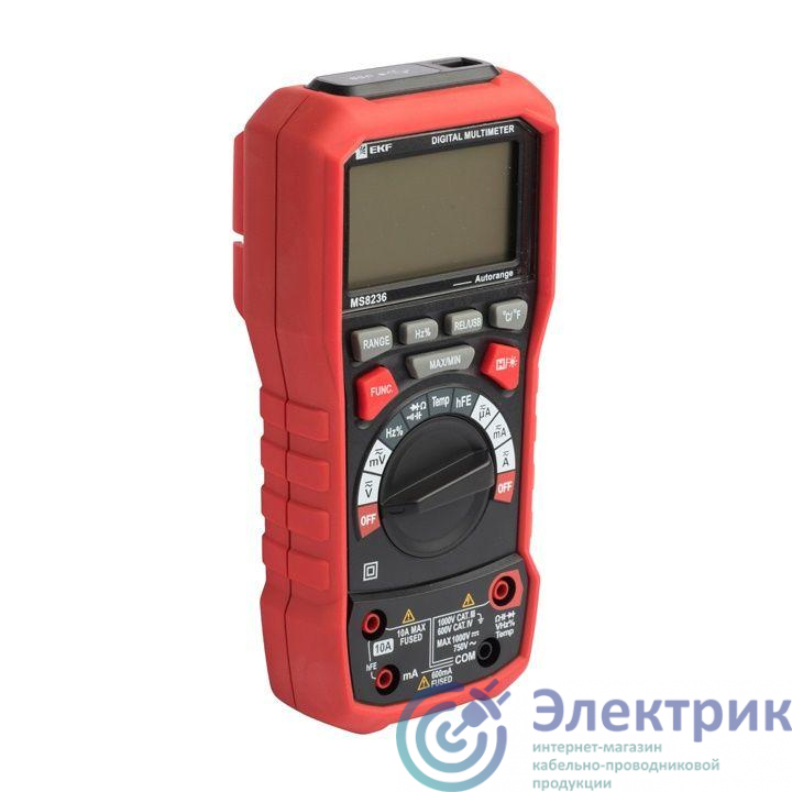 Мультиметр цифровой MS8236 Professional EKF In-180701-pm8236