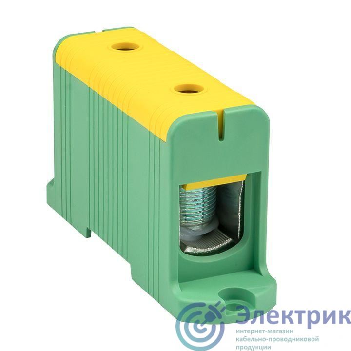 Клемма силовая вводная КСВ 35-240кв.мм желт./зел. EKF plc-kvs-35-240-y-green