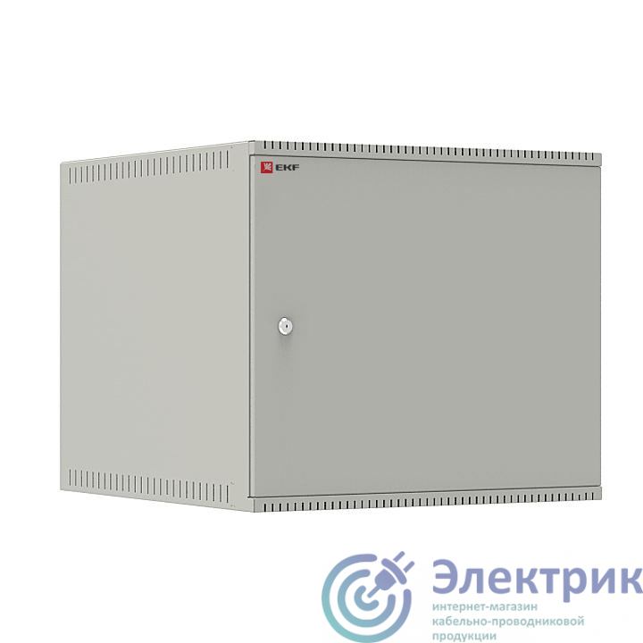 Шкаф телекоммуникационный Astra 9U 600х550 настенный дверь металл PROxima EKF ITB9M550