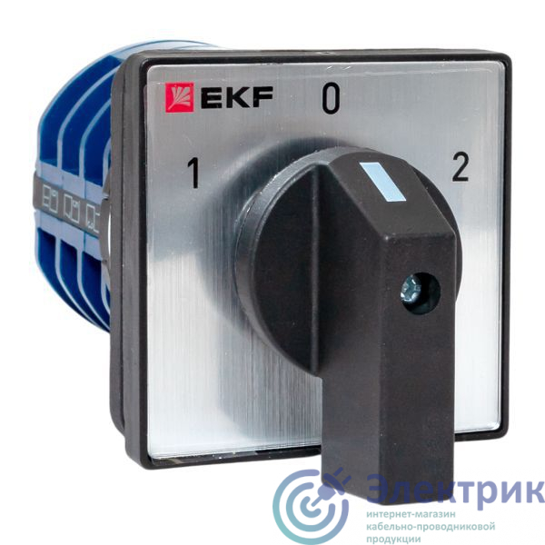 pk-1-43-32-65 | Переключатель кулачковый ПК-1-43 3п 32А "1-0-2" IP65 EKF 