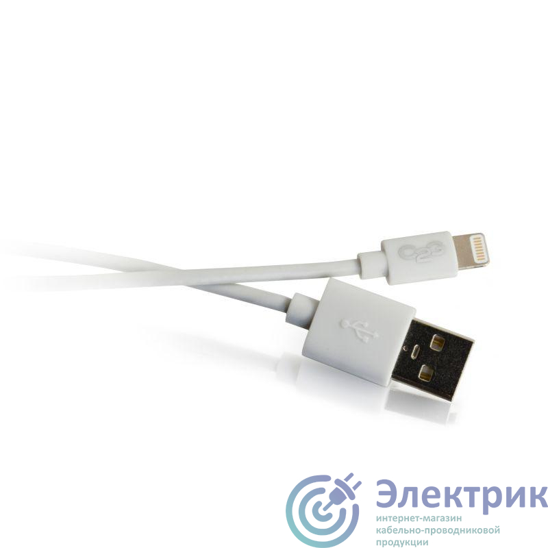 Кабель USB A M/Lightning M 1м Leg 039862