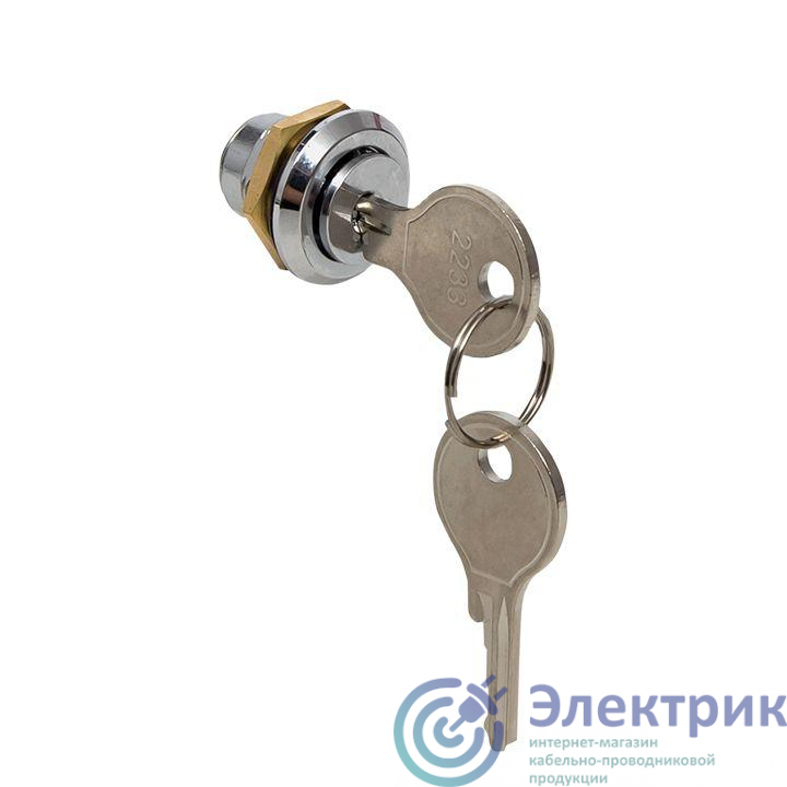 Замок с ключом для щита Nova метал. PROxima EKF nv-lock