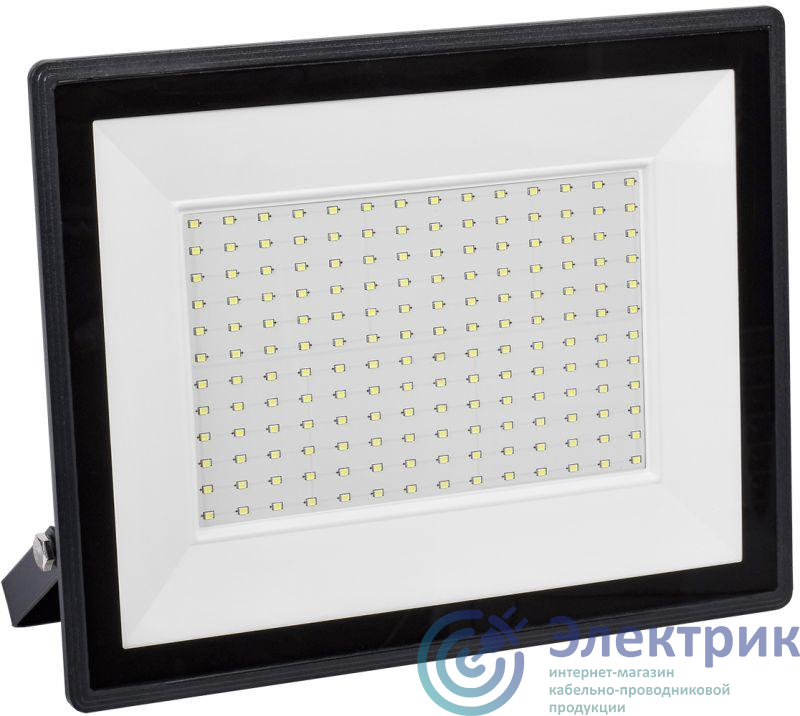 Прожектор светодиодный СДО 06-150 6500К IP65 черн. IEK LPDO601-150-65-K02