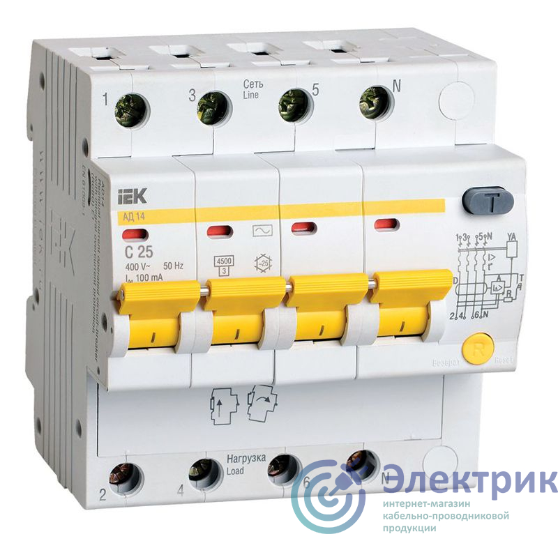 Фото IEK MAD10-4-025-C-100