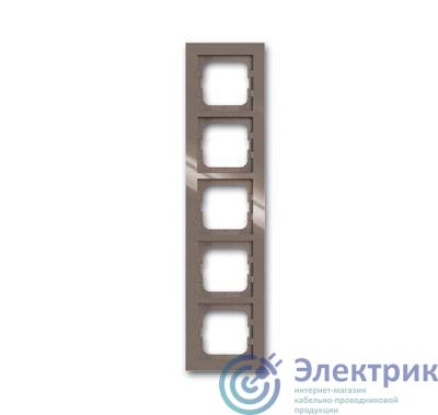 Рамка 5-м Axcent entree-grey ABB 2CKA001754A4475