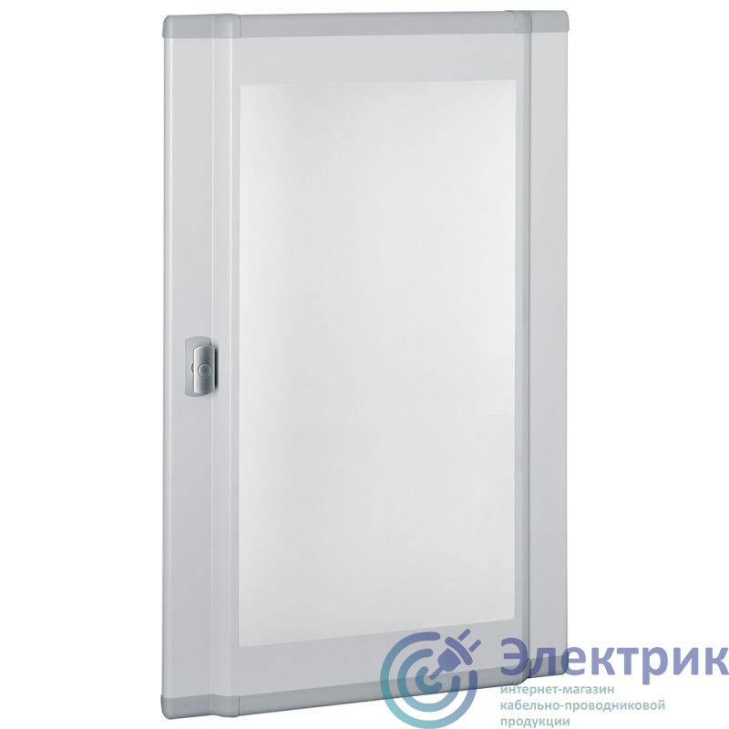 Дверь для шкафов LX3 400 выгнутая со стеклом H=900мм Leg 020265