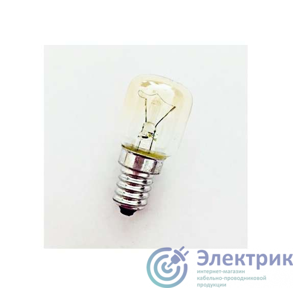 Лампа накаливания РН 230-15Вт E14 Т25 (300) КЭЛЗ 8108003