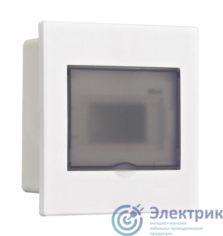 31061DEK | Корпус навесной дв. 1 ряд 6 мод. IP41 ЩРН-П пласт. прозр. DEKraft